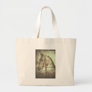Bolso De Tela Gigante Caballo alzado