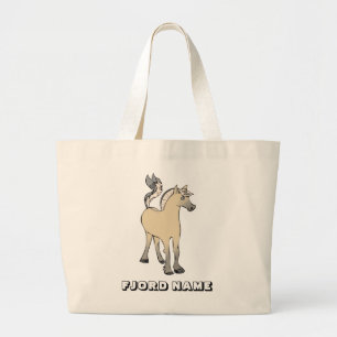 Bolso De Tela Gigante Caballo de fiordo