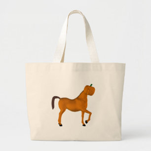 Bolso De Tela Gigante Caballo de Halloween