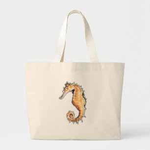 Bolso De Tela Gigante Caballo de mar