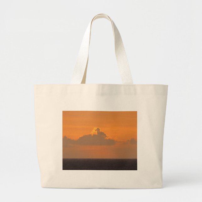 Bolso De Tela Gigante Caballo en el fuego (Frente)