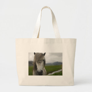 Bolso De Tela Gigante Caballo islandés
