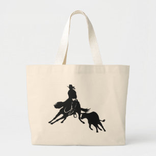 Bolso De Tela Gigante Caballo y vaca del corte