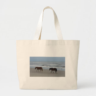 Bolso De Tela Gigante Caballos salvajes Outer Banks