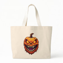 Cabeza de calabaza siniestra