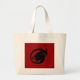 Bolso De Tela Gigante Cabeza del demonio
