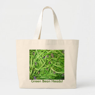 Bolso De Tela Gigante ¡Cabezas de jugo verde!