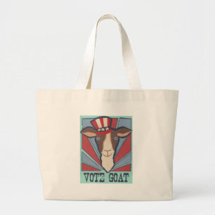 Bolso De Tela Gigante ¡Cabra del voto!