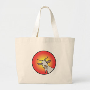 Bolso De Tela Gigante Cabras de las mamáes de los totes