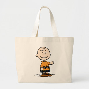 Bolso De Tela Gigante Cacahuetes   Charlie Brown