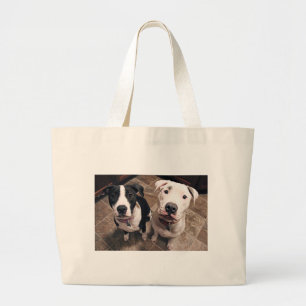 Bolso De Tela Gigante cachorros adorables de pitbull perros