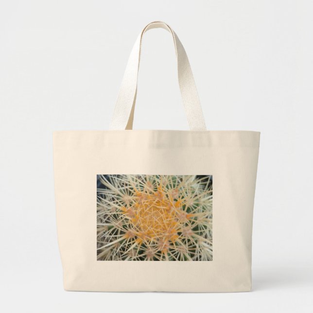 Bolso De Tela Gigante Cactus (Frente)