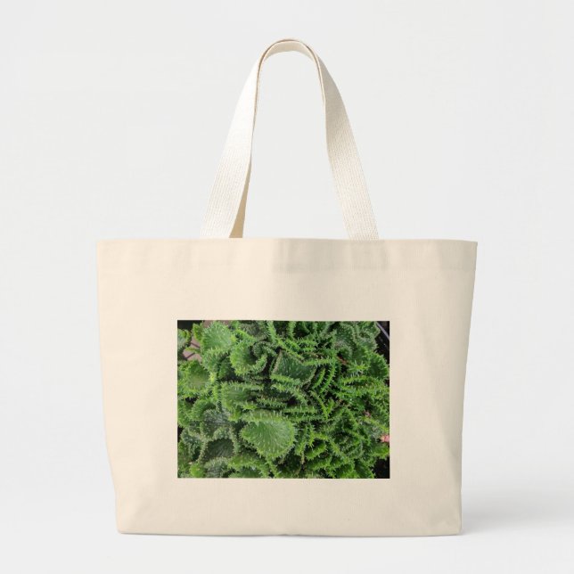 Bolso De Tela Gigante Cactus (Frente)