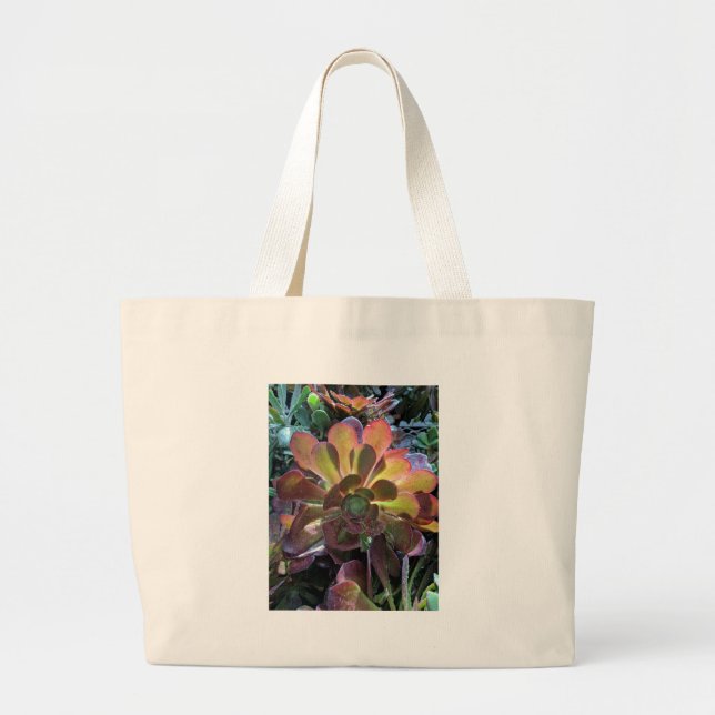 Bolso De Tela Gigante Cactus (Frente)