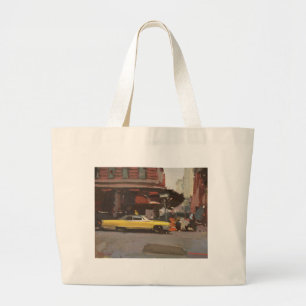 Bolso De Tela Gigante Cadillac amarillo 2012