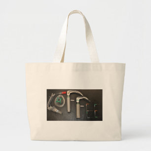 BOLSO DE TELA GIGANTE CAFÉ PARA LOS ANAESTHETISTS