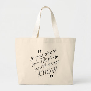 Bolso De Tela Gigante Café y tazas de diseño simple y único