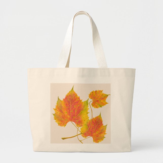 Bolso De Tela Gigante Caída en un Tote gigantesco (Frente)