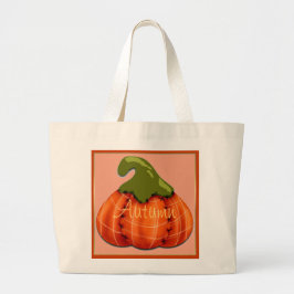 Bolso De Tela Gigante "Calabaza estacional de otoño