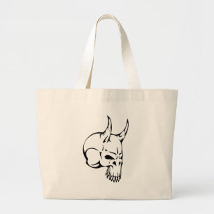 Bolso De Tela Gigante Calavera animal