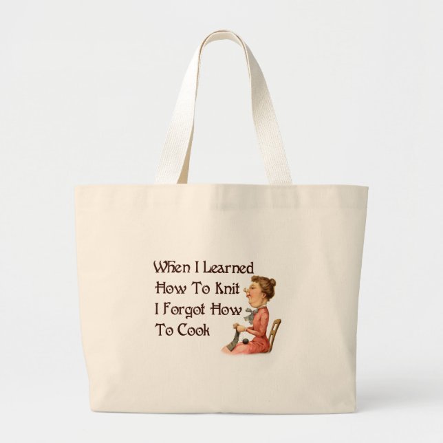 Bolso De Tela Gigante Calcetero olvidadizo (Frente)