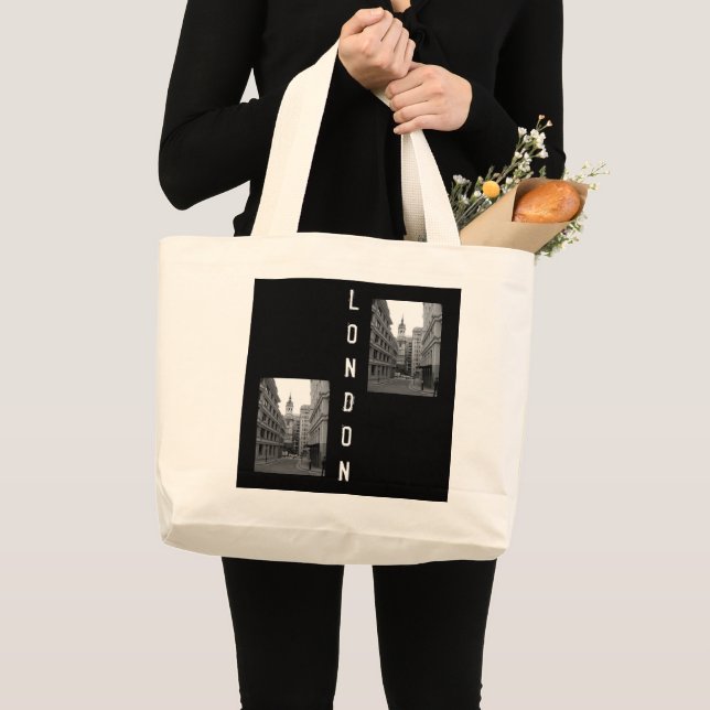 Bolso De Tela Gigante Calle Londres (Anverso (producto))