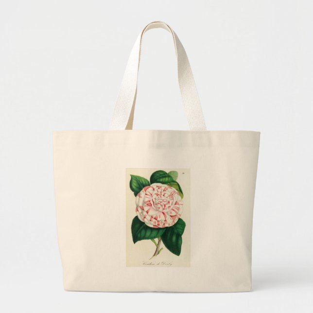 Bolso De Tela Gigante Camelia (Frente)