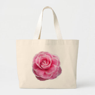 Bolso De Tela Gigante Camellia rosa