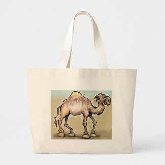 Bolso De Tela Gigante Camello