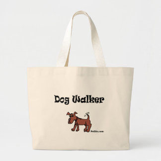 Bolso De Tela Gigante Caminante del perro