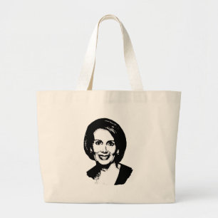 Bolso De Tela Gigante Camiseta de Nancy Pelosi