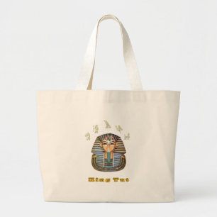 Bolso De Tela Gigante Camiseta de rey Tut