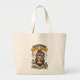 Bolso De Tela Gigante Camiseta Oficialmente Una Nueva Mamá El Sueño Es U