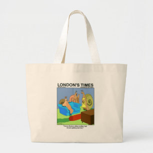 Bolso De Tela Gigante Camisetas Divertidas y Coleccionables de Babosas C