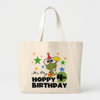 Bolso De Tela Gigante Camisetas y regalos de cumpleaños de Hoppy Frog