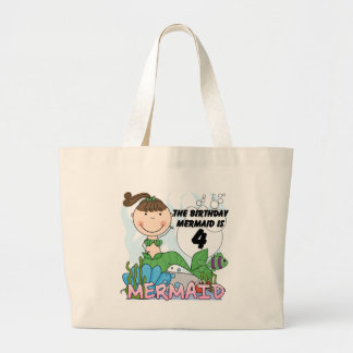 Bolso De Tela Gigante Camisetas y regalos de cumpleaños de Sirena