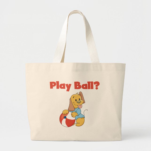 Bolso De Tela Gigante Camisetas y regalos de la bola del juego (Frente)