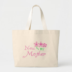 Bolso De Tela Gigante Camisetas y regalos de la nueva madre de flores ro