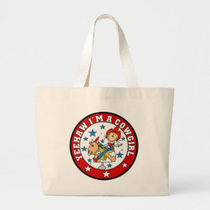 Bolso De Tela Gigante Camisetas y regalos de vaquera Yee Haw