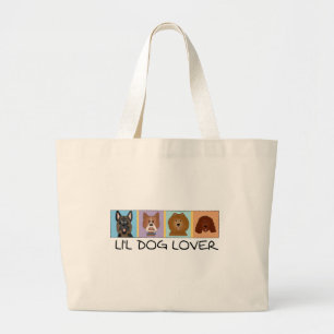 Bolso De Tela Gigante Camisetas y regalos del amante del pequeño perro