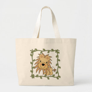 Bolso De Tela Gigante Camisetas y regalos del león del bebé