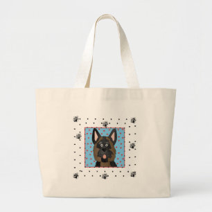 Bolso De Tela Gigante Camisetas y regalos del perro de pastor alemán