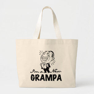 Bolso De Tela Gigante Camisetas y regalos nuevos Grampa sonrientes