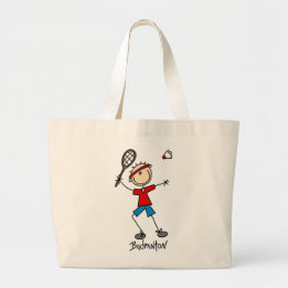 Bolso De Tela Gigante Camisetas y regalos para jugadores de bádminton