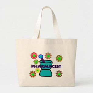 Bolso De Tela Gigante Camisetas y regalos retros de las flores del