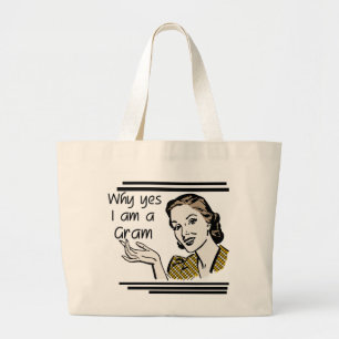 Bolso De Tela Gigante Camisetas y regalos retros del gramo
