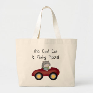 Bolso De Tela Gigante Camisetas y regalos rojos del coche de los lugares