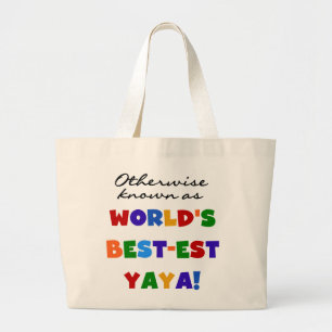 Bolso De Tela Gigante Camisetas y regalos Yaya más conocidos