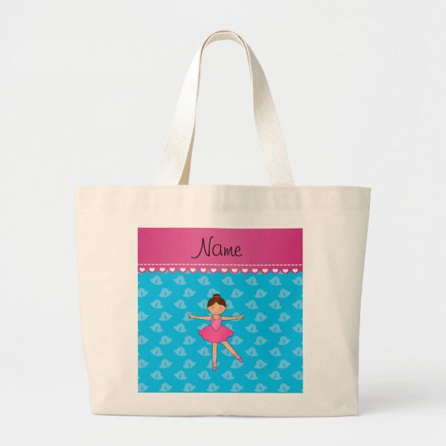 Bolso De Tela Gigante Campanas conocidas personalizadas del azul de (Frente)