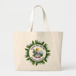 Bolso De Tela Gigante Camper CARAVAN de Van Life personalizado